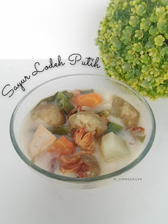 Foto resep Sayur Lodeh Putih