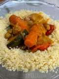 Cous cous tunisino alle verdure (con brodo) 🌶🫑🍅🥕🏳️‍🌈🇺🇦☮️