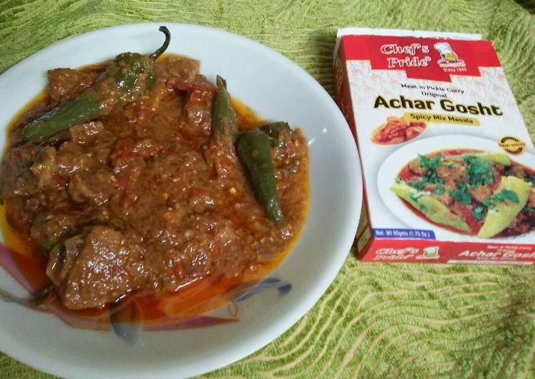 Recipe of Favorite Acchar Ghosht