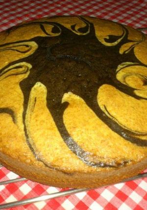 Une photo de Cake vanille chocolat ☕