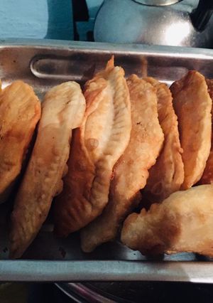 Una foto de Empanadas de queso con tomate