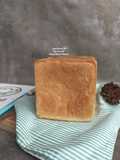 No knead White Bread (Roti Tawar Tanpa Ulen)