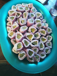 A picture of Ham Pickle Rollups.