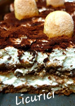 O poză a rețetei Tiramisù (fără ou).