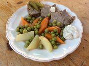 A picture of rib soup