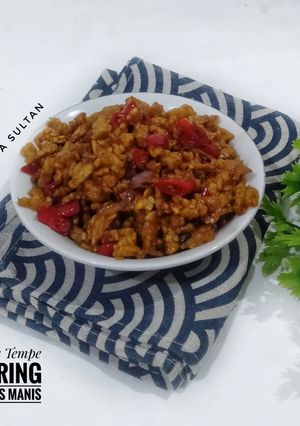 Foto resep Orek Tempe Kering Pedas Manis