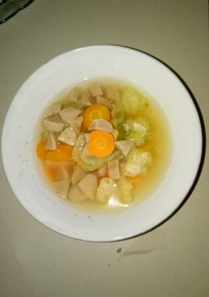 Foto resep Sayur Oyong So-Tel (baso-wortel)