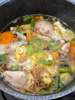Foto resep Sup Ayam, Telur Puyuh, dan Jamur