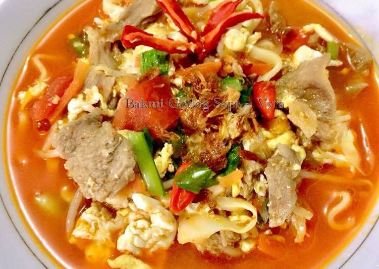 Resep Bakmi Godok Sapi yang Enak