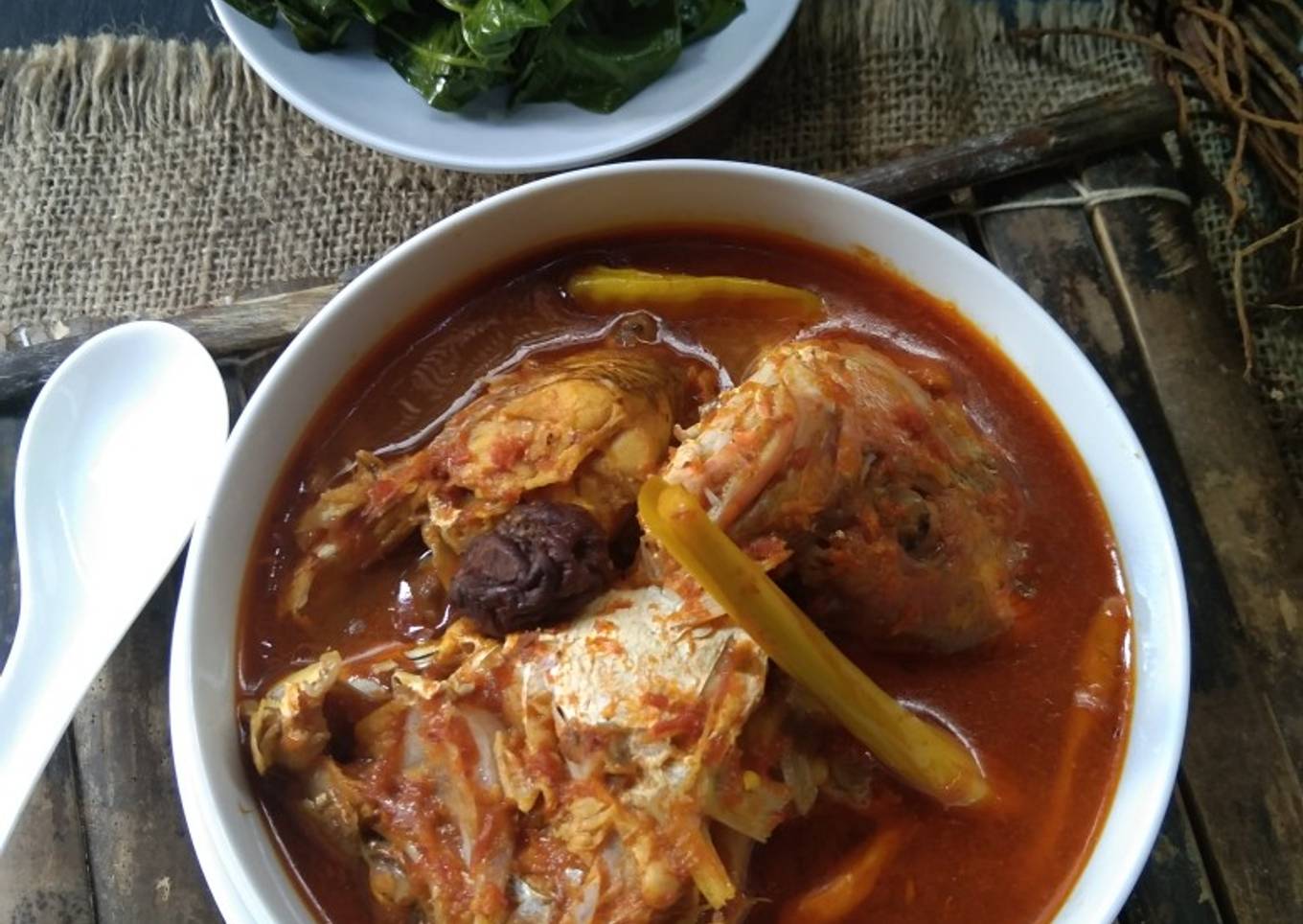 Asam pedas kepala ikan angsam