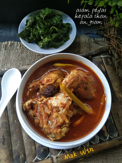Foto resep Asam pedas kepala ikan angsam