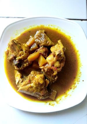 Foto resep Semur ayam kentang