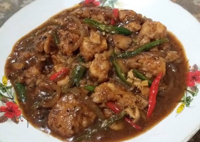 Ayam Lada Hitam (Chicken Black Pepper)