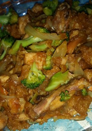 Foto resep Ayam KFC Brokoli Teriyaki (Makanan bergizi)