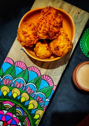 A picture of Maggi Pakoda.