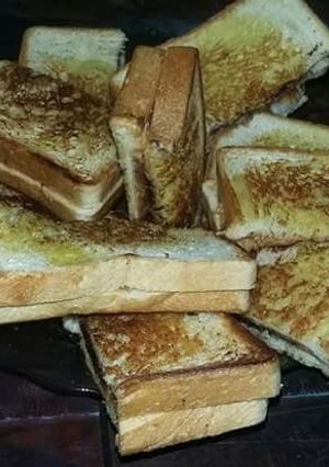 Foto resep Roti Panggang teflon simple