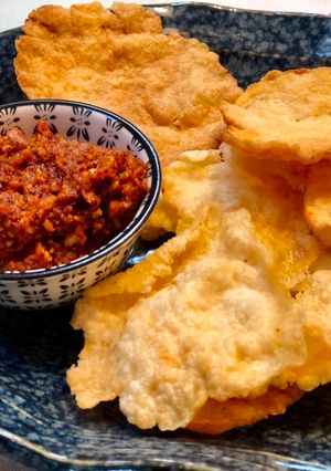 A picture of Garlic Chili Miso.