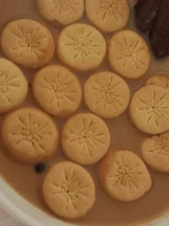 Una foto de Habichuelas con dulce