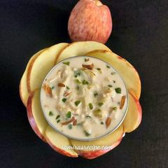 A picture of Apple Kheer.