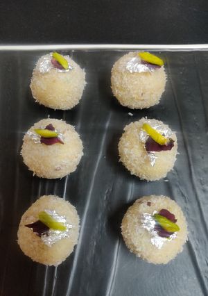 A picture of ♥️INSTANT COCONUT LADDOO ❤️.