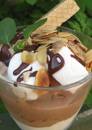 A picture of Chocolate & Marshmallow Parfait.