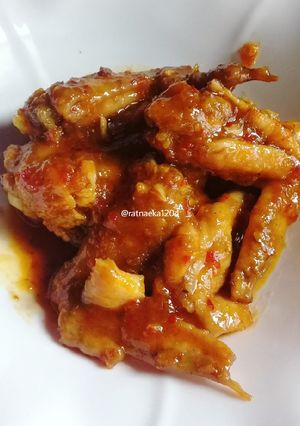 Foto resep Ayam mentega pedas