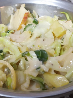 A picture of Russian Salad.