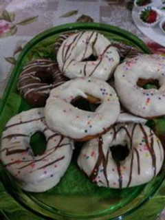 Una foto de Donas caseras