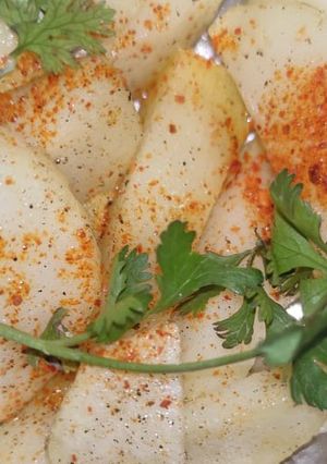 A picture of Fry aloo.