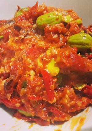 Foto resep Sambel pindang pete pedes asoy