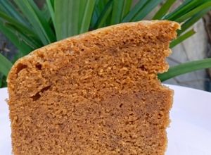 Foto resep Kue Bolu Kukus Gula Aren dengan Tepung Thiwul