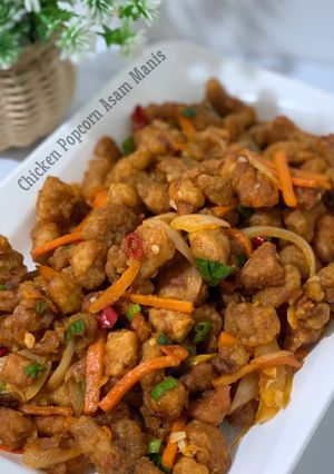 Foto resep Chicken Popcorn Asam Manis
