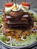 Torre de milanesas para Diego en su cumple!!!🥳