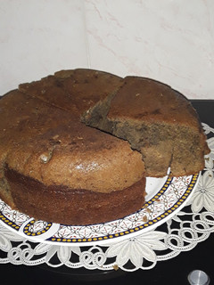 عکسی از دستور کیک کاکائویی با دستور خودم