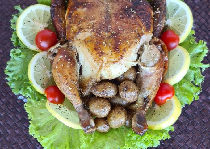 Roast chicken