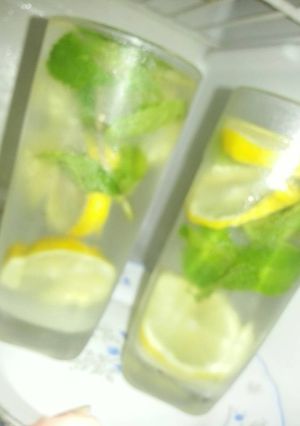 صورة لوصفة مشروب الليمون والنعناع المنعش 🍸