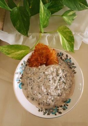 عکسی از دستور ماست و ریحان