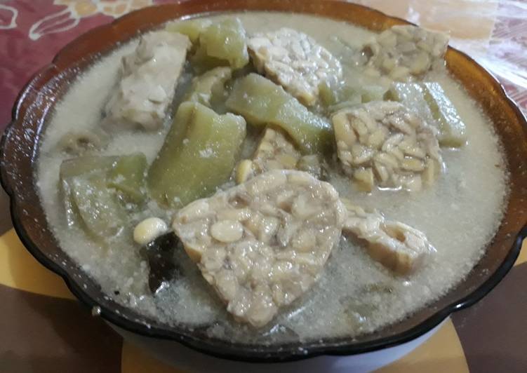 Terong Tempe Santan Putih