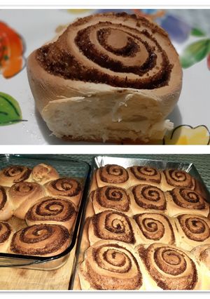 Una foto de Rollitos Canelosos 🍞🍥