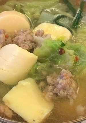 รูปของ แกงจืดเต้าหู้หมูสับ