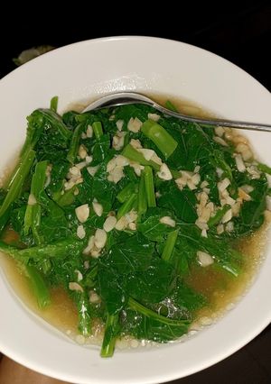 Foto resep Kailan cah bawang putih
