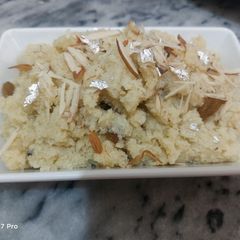 A picture of Suji ka halwa.