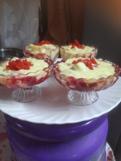 ফ্রুট কাস্টার্ড রসিপি(Fruit Custard recipe in Bengali) রেসিপির প্রধান ছবি