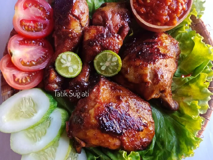 Langkah Gampang Membuat Resep Ayam Bakar Madu (Teflon) yang Lezat Sekali Anti Ribet, Mantap