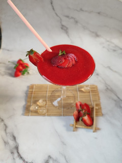 Strawberry daiquiri ainihin hoton girkin