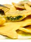 Spinach & Riccota Cheese Ravioli with Lemon Butter Sauce