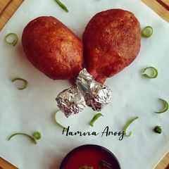 A picture of Bakery style Chicken Drumsticks.