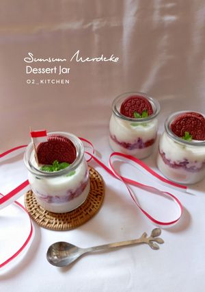 Foto resep Sumsum Merdeka Dessert Jar