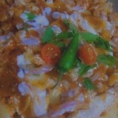A picture of Chat recipe for iftar my favorite recipe.