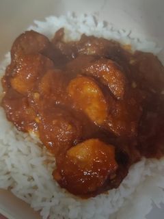 Une photo de Rougail saucisses au cookeo